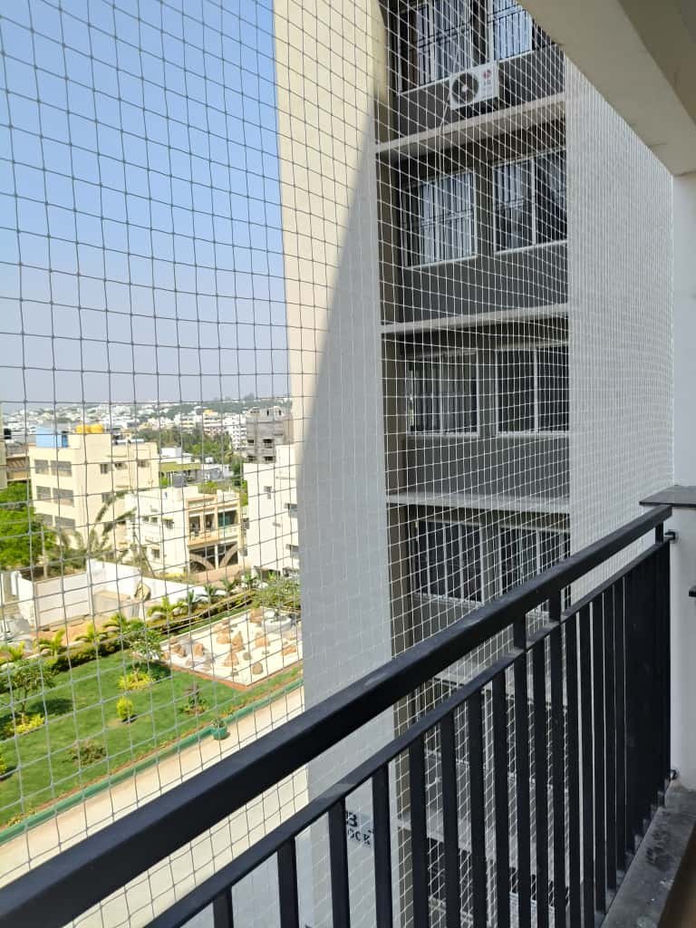 Balcony Safety Nets in RR Nagar Bangalore by PV Safety Nets