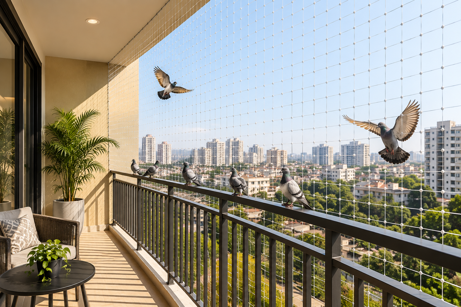Anti Bird Nets by PV Safety Nets